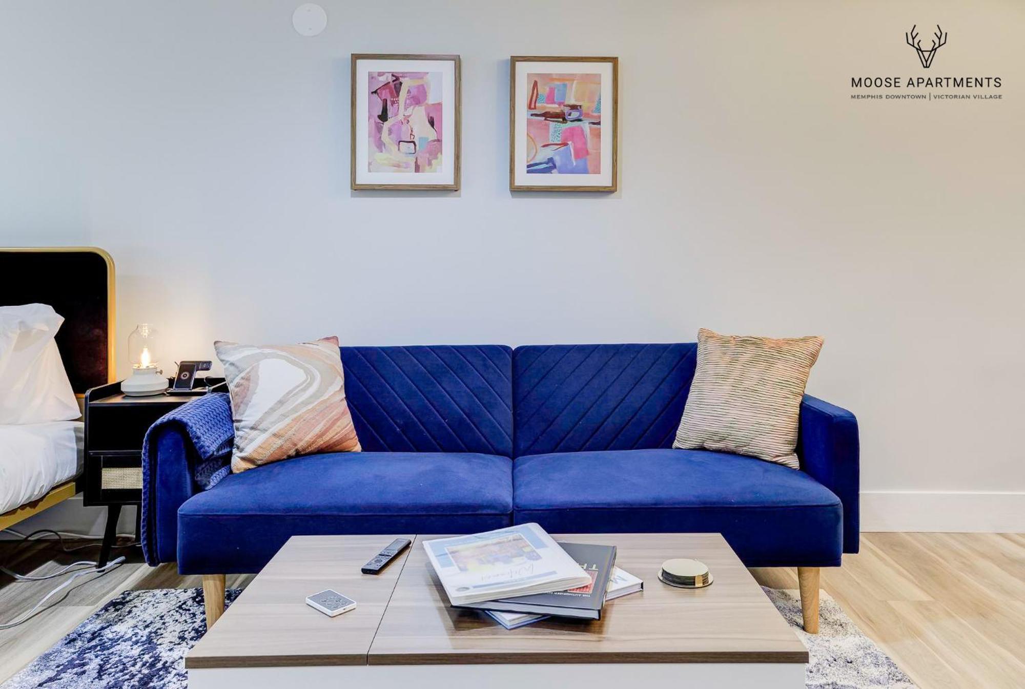 孟菲斯The Moose #9 - Brand New Luxe Modern Loft With Free Parking, King Bed & Fast Wifi公寓 外观 照片