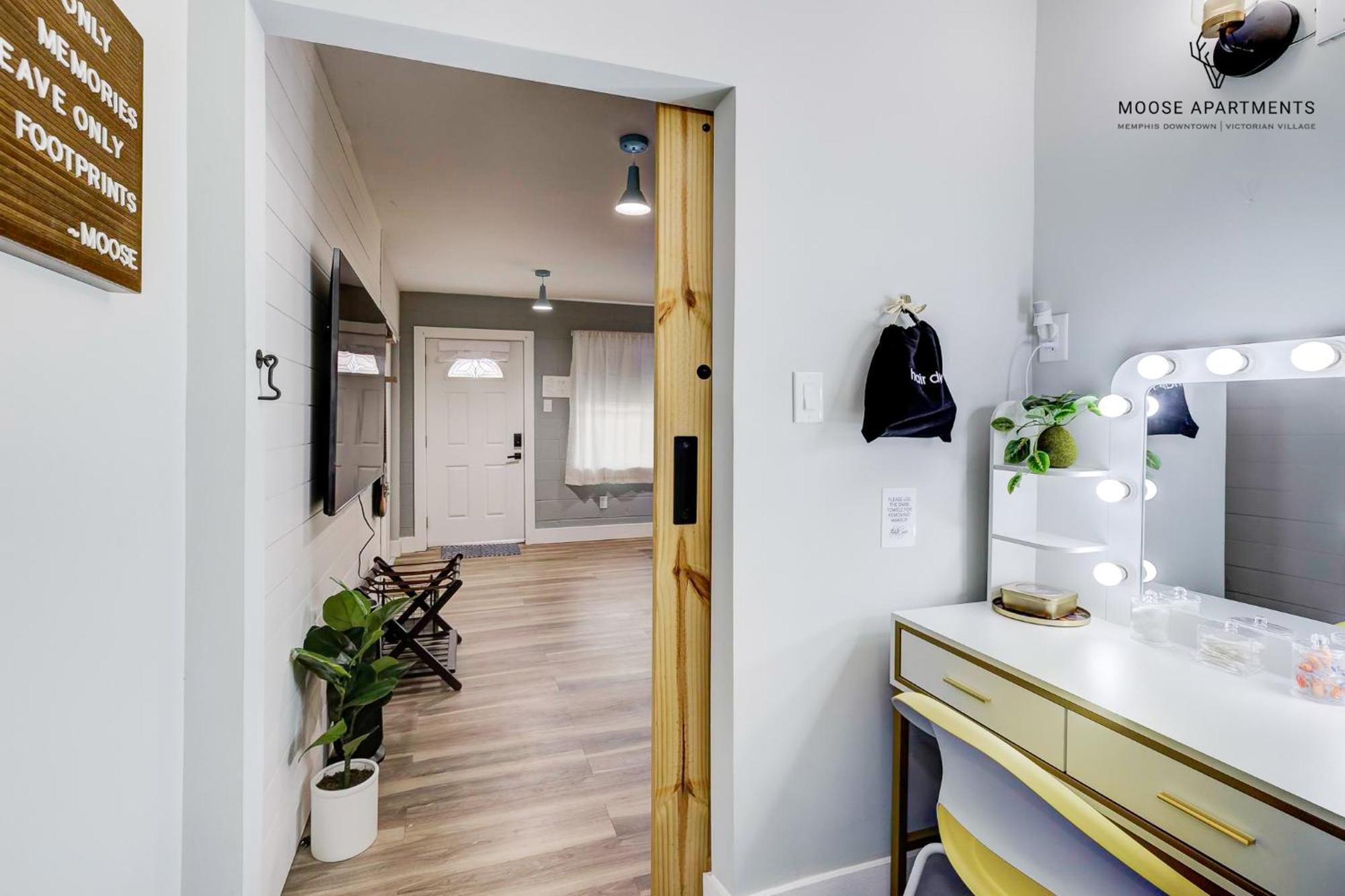 孟菲斯The Moose #9 - Brand New Luxe Modern Loft With Free Parking, King Bed & Fast Wifi公寓 外观 照片